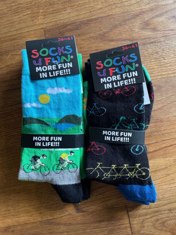 Socken Fahrrad