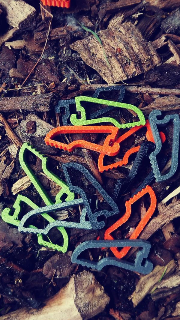 Mini Gas Kartuschen Halter Standfuß ultraleicht Gr. S für Outdoor, Bushcraft, Survival – Bild 8
