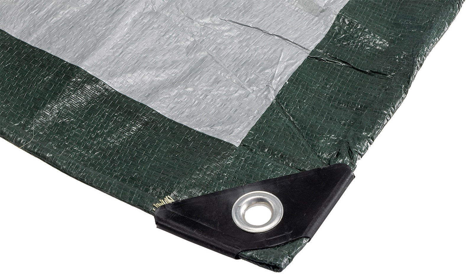 Allzweck-Outdoor-Plane – reißfest & wasserdicht (verschiedene Größen, dunkelgrün) – Bild 2