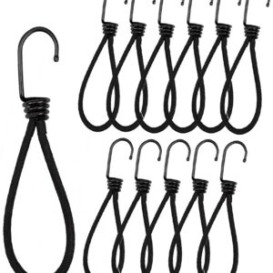Spanngummis mit Haken (12er Pack) – extra stark für Tarps & Outdoor