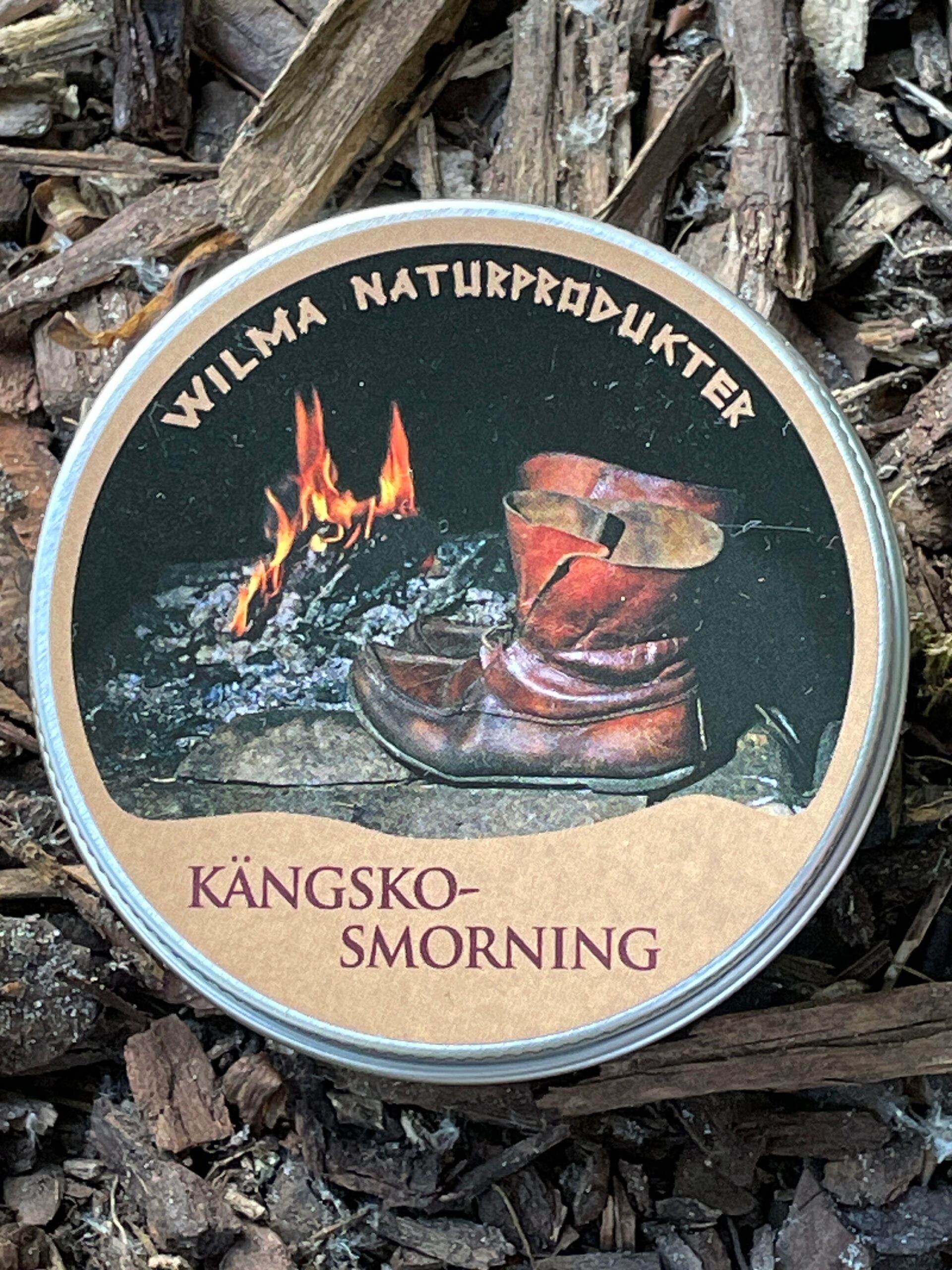Wilma Naturprodukter Kängskosmorning Schuhpflege mit Teer